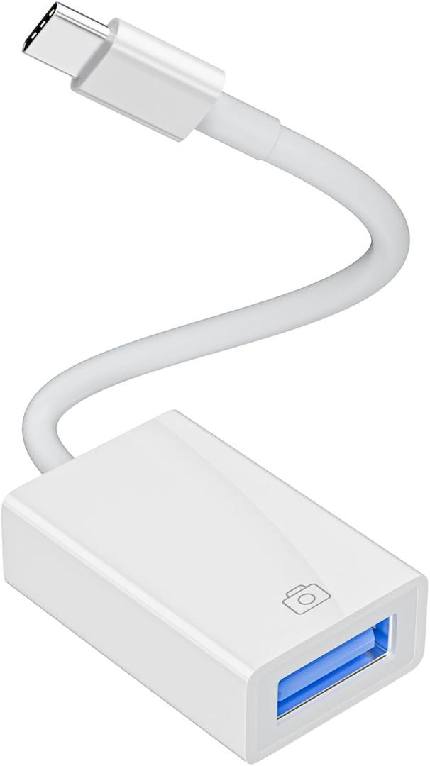 USB C to USB Adapter,USBC Male to A Female 3.0 OTG MacBook Pro/Air USB Adapter,Type C Thunderbolt 4 Converter for iPhone 17 16 15,iMac,iPad,Microsoft Surface,Samsung Galaxy S25 S24, MacBook,Pixel
