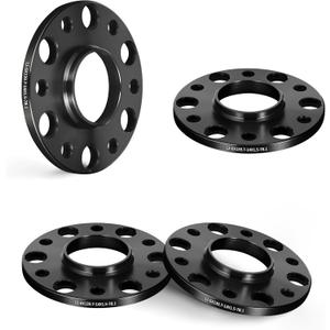 EVIL ENERGY 6x5.5 Wheel Spacers 12 mm Compatible for Chevy Silverado 1500 2019-2021, 6x139.7 mm Hubcentric with Lip 6 Lugs 78.1 mm Hub Bore Unequipped with Bolts Black