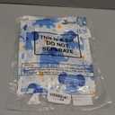 Sadnyy 4 Pcs Large Baby Shower Drawstring Gift Bags for Boy Reusable Fabric Wrap Bags 20 Inch Large 12 Inch Medium Elephants Treat Sacks for Baby Shower Child's Birthday Gender Reveal Party