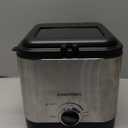 Chefman Fry Guy, The Most Compact & Convenient To Deep Fry Comfort Food, Restaurant-Style Basket With A 1.6-Quart Capacity, Easy-View Window & Adjustable Temp Control, Stainless - 1.5 Liter