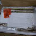 2 Pack 1 Light Hanging Indoor Kitchen Island Pendant Ceiling Light 8.2" Drum Clear Glass Shade Fixture,Gold Finish Modern Farmhouse Dinning Over Sink Adjustable Rod