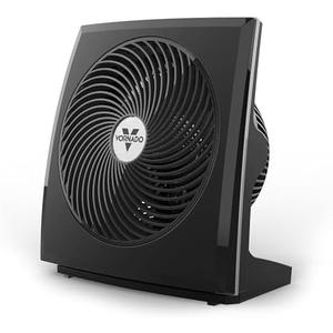 Vornado 673T Whole Room Air Circulator Fan with Pivoting Head, 3 Speed Settings, Adjustable Tilt, Manual Control, Signature Vortex Action, Deep Pitched Fan Blades, Powerful Airflow, Black