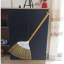 Traditional Vietnamese Handmade Broom, Durable, Perfect for Home use or as a Unique Wedding Gift, 42 inches Long.