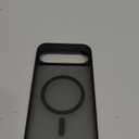 TORRAS Magnetic Shockproof for Google Pixel 10 Pro XL Case, Strong Magnet fit for MagSafe, 12FT Mil-Grade Protection, Slim Translucent Matte Case for Pixel 10 Pro XL with Multi-Color Buttons, Black