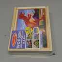 Melissa & Doug 4in1 Wooden Dinosaur Jigsaw Puzzle Set, 48 Pieces with Storage Box, Toddler Puzzle Toy for Kids Ages 3+ - FSC Certified