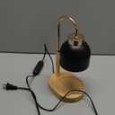 Candle Warmer Lamp with Timer and Dimmer, Height and Brightness Adjustable, Black Electric Wax Warmer for Women Mom, Best Birthday and House Warming Gift New Home Decor