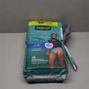 Depend Fresh Protection Adult Diapers, Incontinence Underwear for Men, Disposable, Maximum, Large, Grey, 26 Count