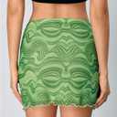 Verdusa womens Pencil (Green, XL)