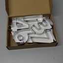 4 Inch Number Cookie Cutter Set - 9 Pcs Extra Large Xzhloym Cookie Cutters Shapes - Stainless Steel