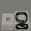 XIAOMI Mi Smart Watch Band 10 Black, 5ATM Waterproof Fitness Step Tracker Sports Digital Smart Watch Health Band for Men Women, 1.72" AMOLED Display, 150+ Sports Modes 24/7 Sleep Monitor