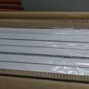 AIKVSXER 6 Pack 1x4 LED Flat Panel Light, 50W 5500LM Surface Mount Ceiling Fixture, 3CCT (3000K/4000K/5000K), Ultra-Thin 48In, 10-100% Triac Dimmable for Kitchen, Garage, Office, Basement