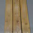 VaeFae Adjustable Bamboo Drawer Dividers, Expandable Drawer Organizer for Kitchen, Bedroom, Bathroom, Dresser and Office, 6-Pack  2.4''H, 16.6''-21.8''L