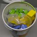 Pidoko Kids Building Blocks for Toddlers 1-3, 100 Pcs Wooden Blocks - Includes Storage Bucket and Shape Sorter Lid - Montessori Wood Block Gifts For Preschool Boys & Girls (Colored and Natural)