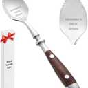 5 x Funny Gifts for GrandmaChristmas Grandma Gifts,Grandmas Fruit SpoonBirthday Gifts for GrandmotherPresents for Grandparents from Grandkids,Unique Serrated Grapefruit Spoon with Bakelite Handle