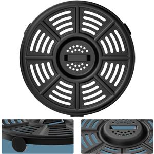 Replacement Air Fryer Tray for Ninja AF101, Air Fryer Accessories for Ninja AF101, AF150 and AF161,Grill Pan for Ninja FD401 Foodi OP300 to OP500 Crisper Plate Replacement