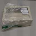 Bracelet Holder Organizer Box, Jewelry Storage Case with 2 Rods, Bangle Watch Display Tray for Women Girls (Beige)