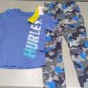 The Children's Place boys Snug Fit 100% Cotton Short Sleeve Top and Pants 2 Piece Pajama Set (7, Bro Code)