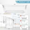 UPGRADED 242126602 Refrigerator Door Bin Shelf Replacement Compatible with Frigi.daire Refrigerator Door Shelf Replacement Parts LFSS2612TF0 LFSS2612TF4 by AMI PARTS