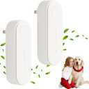 2PCS Magair Air Purifie, 2026 New Magair Air Purifier Plug In With Replacement Filter, Suitable For Bedrooms, Toilets, Closets, Pet Room