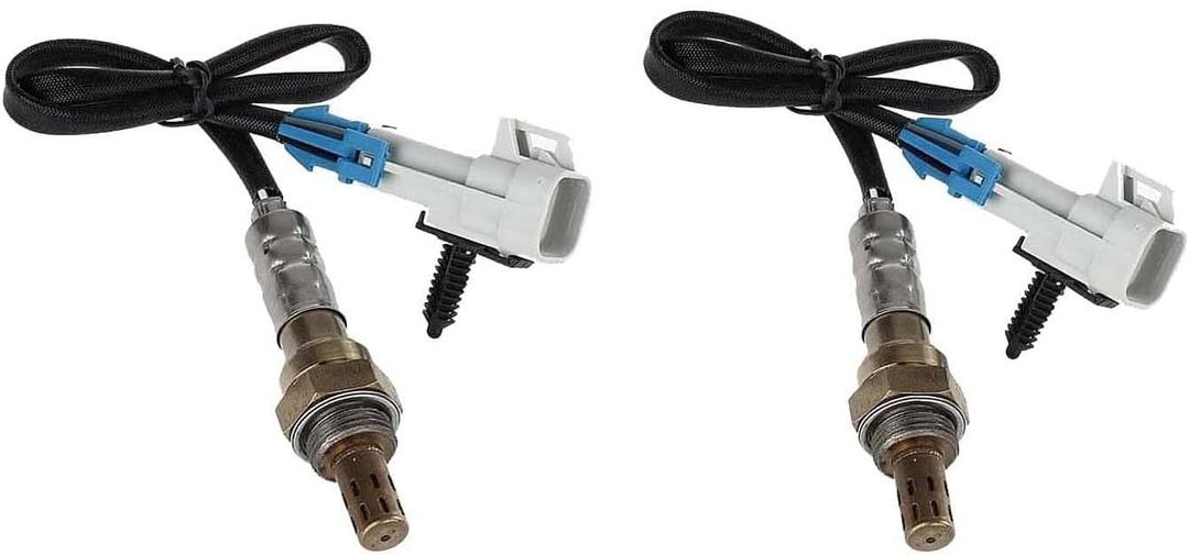 Set of 2 Oxygen Sensor Upstream Downstream O2 Sensor Compatible with 20032005 Chevy Silverado Suburban Avalanche 1500 Tahoe, GMC Yukon Yukon XL Sierra 1500, Cadillac Escalade 5.3L V8 Replace 2344668