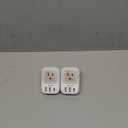 2 Pack European Plug Adapter USB C, TESSAN US to Europe Adapter 4 Outlets 3 USB Charger, Type C International Power Adaptor to Italy Spain France Portugal Iceland Germany, Europe Travel Essentials