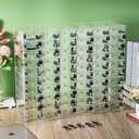 Layhit Cell Phone Locker Box for Classroom, Back to School, Clear, 60 Slots, Small
