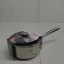 T-fal Cook & Strain Stainless Steel Induction Cookware, Sauce Pan W lid, 3 quart