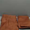 H.VERSAILTEX Blackout Curtains Thermal Insulated Window Treatment Panels Room Darkening Blackout Drapes for Living Room Back Tab/Rod Pocket Bedroom Draperies (2 Panels, Washed Spice, 52 x 96 Inch)