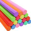 Yaomiao 55 Inch Bulk Pool Noodles Jumbo Foam Pool Noodles in The Swimming Pool Colorful Thick Noodles for Adults Floating and School Craft Projects, 55 x 2.4"