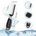 NICEMOVIC 30 Pcs Nail Brush for Cleaning Fingernails, Handle Grip Nail Scrubber Brush, Hand Fingernail Cleaner Brush Manicure Tools Scrub Cleaning Brushes, Use for Toe and Nail Cleaning(Bright Colors)