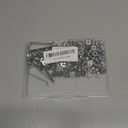 VGBUY M6-1.0 x 10 mm 100Pcs Flat Head Hex Socket Cap Screws Bolts,304 Stainless Steel 18-8,Full Thread,Hex Spanner Included (VG30102) (Silver)