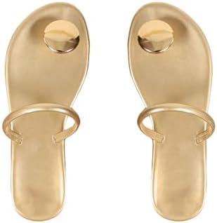Verdusa Women's Dressy Flat Sandals Flip Flop Casual Summer Thong Beach Sandal, Size: 11