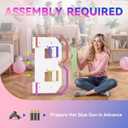 BABY Marquee Letters for Baby Shower Decorations: 18 Colors Marquee Light up Letters 2.3FT Big Oh Baby Letters for Baby Shower Sign for Gender Reveal Boys and Girls Party Decor Backdrop Block Boxes