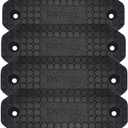 Gun Magnet 56lbs Rated Magnetic Gun Mount, Anti Scratch Premium Rubber Coated Holder for Rifle Pistol Magazines in Vehicle Truck Car Wall and Desk, Indoor Gun Racks