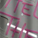 Hello There Neon Sign for Wall Decor, Dimmable Hell Here Catwoman Neon Signs 13.78"10.63", Controllable Lighting Pink Letters Neon Lights Signs for Man Cave Bedroom Bar Pub Decoration