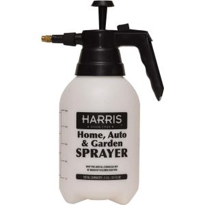 HARRIS Continuous Hand Pump Pressure Sprayer for Home, Lawn, Garden, Car Detailing and More, 1.5L