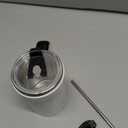 Automatic Magnetic Stirring Coffee Mug with Temperature Display,Rechargeable Self Stirring Mug with Lid,Multifunctional Spin Cup Birthday Gift for Coffee Lovers & Office Use (White)