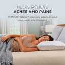 Tempur-Pedic TEMPUR-Cloud Dual Cooling Pillow, Queen, White