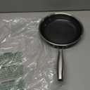 COOKER KING 8-Inch Stainless Steel Pan, Hybrid Nonstick Frying Pan, Skillet, 3-Ply Clad Cookware, Even Heat Distribution, Dishwasher & Oven Safe, with Stay-Cool Handle, Induction Compatible