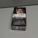 Cordless Men's Electric Razor, 3-in-1 Waterproof Shaver for Beard, Nose, and Sideburns with Turbo Speed Motor - Ceramic Black