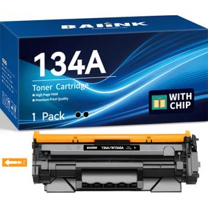 134A Toner Cartridge 1 Black Replacement for HP 134A 134X W1340A W1340X Compatible with HP M209dw MFP M234dw M234sdw M234sdn Printer High Yield with Chip