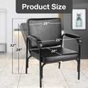 Shampoo Chairs Reclining Shampoo Chairs for Salon Barber Chair Hair Stylist Chair Auto Recline Salon Chair Spa Beauty Equipment for Hair Stylists, Tattoo Artists, Cosmetologists, 20D x 25W x 32H in