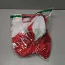 DIYDEC 2pcs Christmas Velvet Santa Bags with Drawstring Christmas Red Santa Gift Bags Large Gift Sack for Xmas Present Party Supply Costume Holiday Wrapping