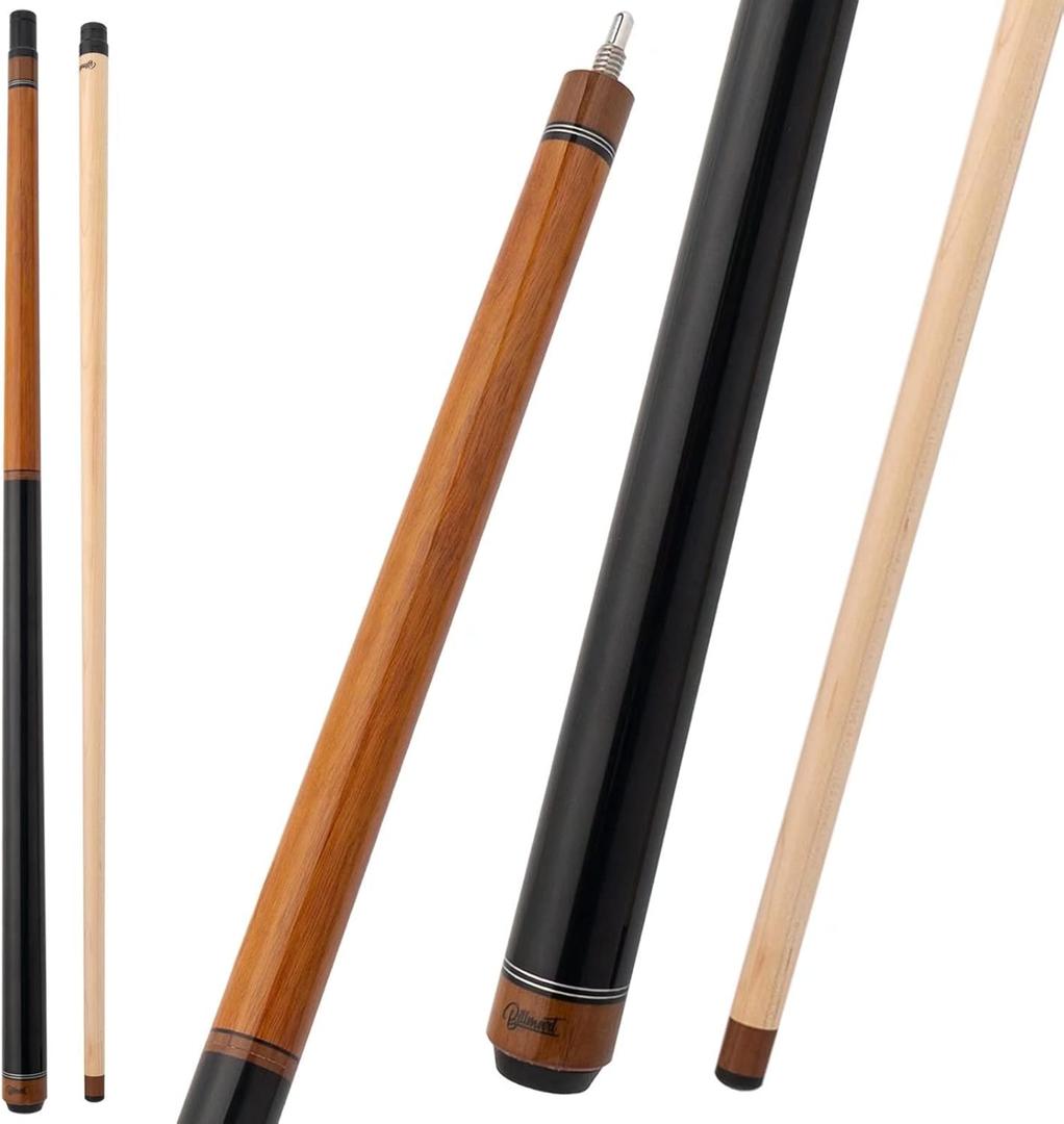 25oz Heavy Hitter Jump Break Cue,3-Piece Jump/Break Pool Cue Stick,25-Ounce (Amber)