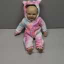 Real Life Baby Dolls - 19 Inch Reborn Baby Dolls for Girls 3+, Vinyl Realistic Baby Doll with Soft Cloth Body, Includes Accessories for Pretend Play (Colorful Pony)