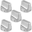 Modoo 5Pcs W11620567 Control Knob Replacement Part, Compatible with Whirl-Pool WFG525S0JS5, WFG550S0LZ4, WFG525S0JZ5, W11510456 Knob Replacement Part PD00091088, 4981570, PS16745048, EAP16745048