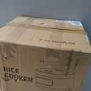 Digital Rice Cooker, 8-Cup Uncooked/16-Cup Cooked Capacity, Touch Screen with 8 Cooking Programs, Auto Keep Warm, 24-Hour Delay Timer, Non-Stick Inner Pot & Steamer Basket for White/Brown Rice, Quinoa, Oatmeal, Porridge, Soup