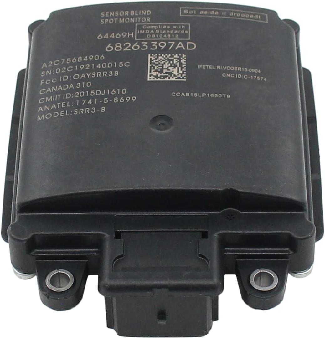 DriveFix Blind Spot Detection System Warning Radar Sensor Module for Ram 1500 2500 3500 2019 2020 2021 2022 2023 2024