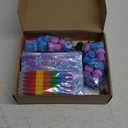 BenLouis 192pcs Frozen Party Favors Set for Kids Winter Snowflake Coloring Book Christmas School Classroom Gift Reward Prize Crafts Bulk for Students Frozen Birthday Goodie Bag Stuffers Supplies