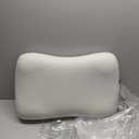 C CUSHION LAB Deep Sleep Pillow, Patented Ergonomic Contour Design for Side & Back Sleepers, Orthopedic Cervical Shape Gently Cradles Head & Provides Neck Support & Shoulder Pain Relief - Calm Grey, 24 inches